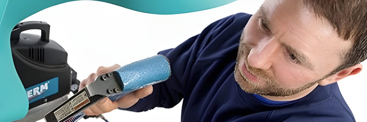 Meditelle engineer stapling down upholstery