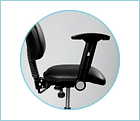 Animated GIF showing the Arm Rests feature