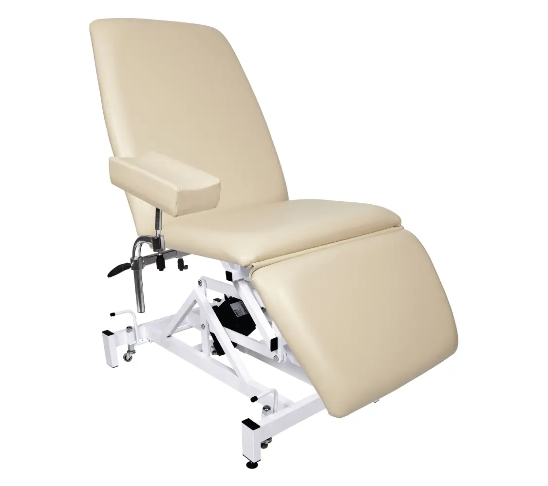 Dryden extra-wide bariatric phlebotomy blood chair