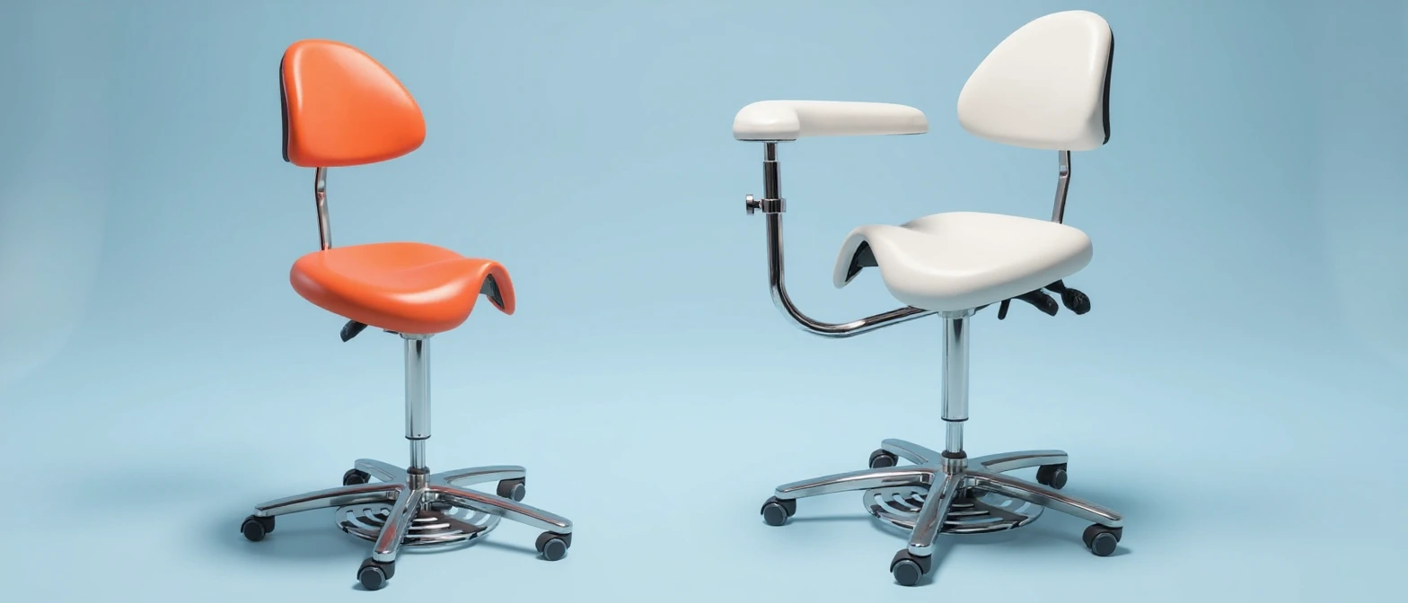 Meditelle HAN9570 seating shown on a blue background