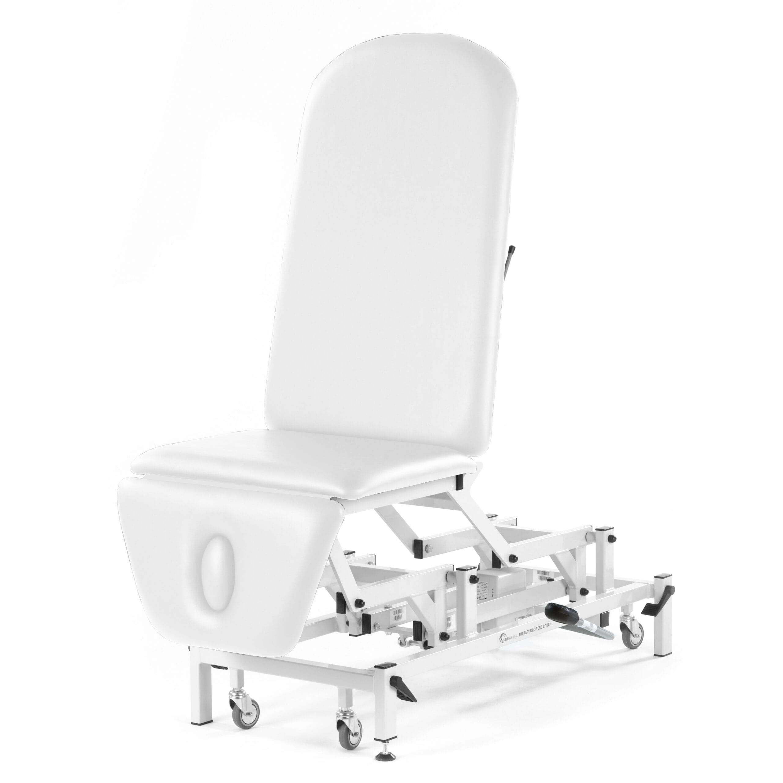 Therapy 3 Section Drop End Couch - White